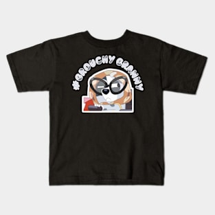 Muffin heeler grouchy granny Kids T-Shirt